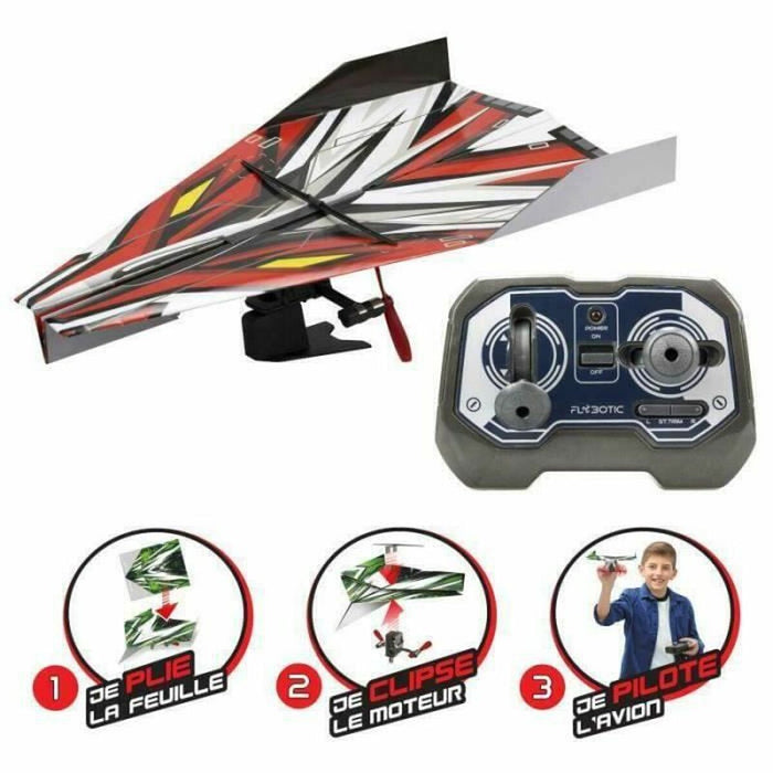 Avion Radio Control Silverlit Flybotic Avion Elicopter