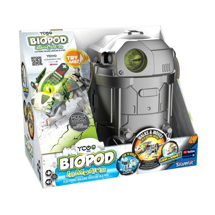 Dinozaur Silverlit Mega Dino Biopod 25 Piese 22 cm