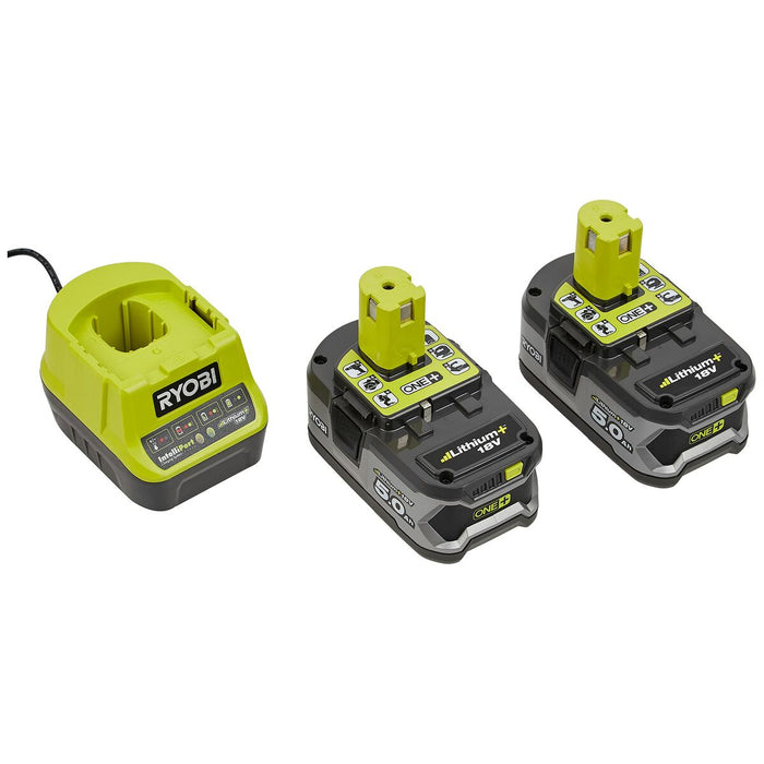 Set de încărcător și baterii reîncărcabile Ryobi RC18120-250 Litio Ion 5 Ah 18 V