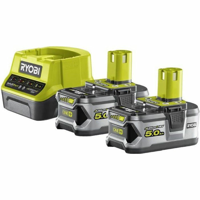 Set de încărcător și baterii reîncărcabile Ryobi RC18120-250 Litio Ion 5 Ah 18 V