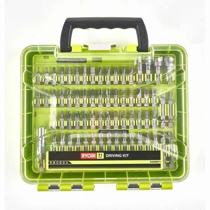 Set de rulouri Ryobi (71 Piese)