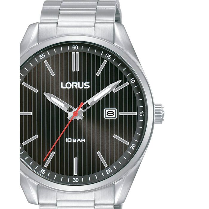 Ceas Bărbați Lorus RH913QX9 Negru Argintiu