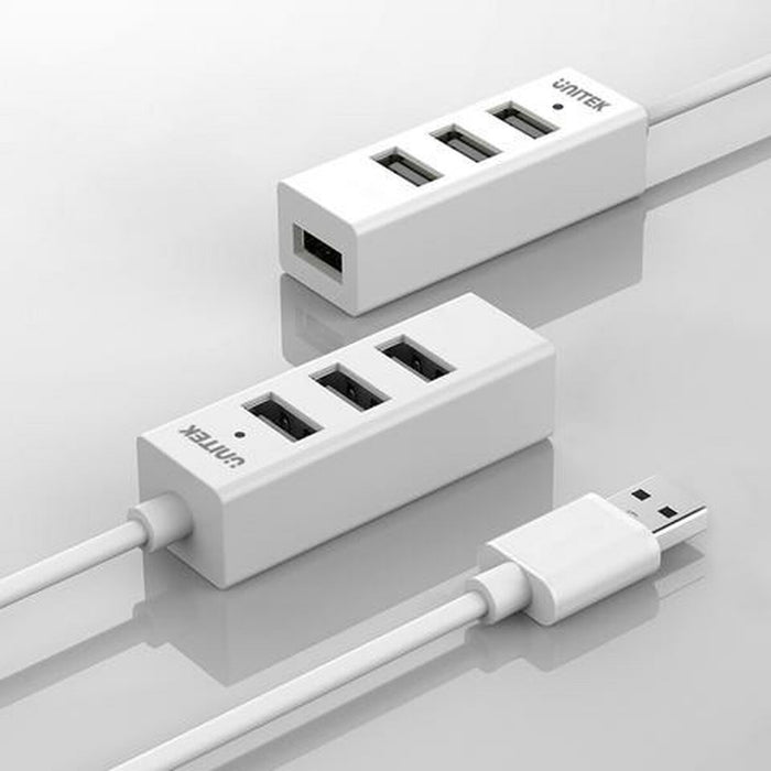 Hub USB 3 Porturi Unitek Y-2146 Alb