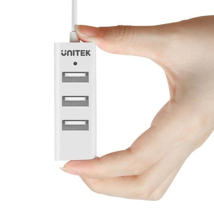 Hub USB 3 Porturi Unitek Y-2146 Alb