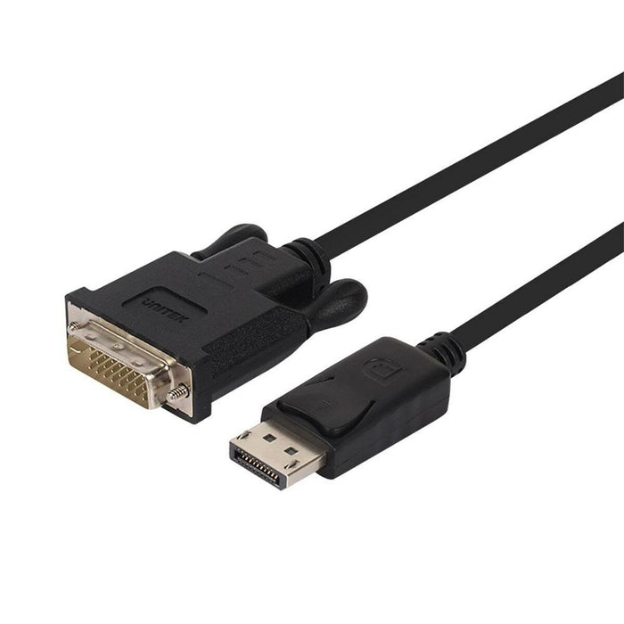 Cablu DisplayPort la DVI Unitek Y-5118BA Negru 1,8 m