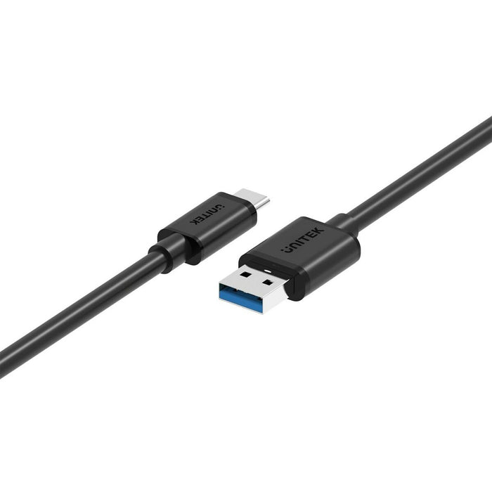 Cablu USB A la USB C Unitek Y-C474BK+ Negru 1 m