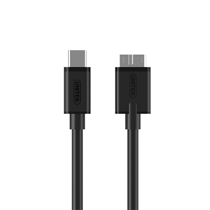 Cablu USB C la Micro USB B Unitek Y-C475BK Negru 1 m