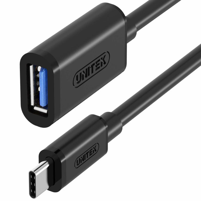 Cablu USB-C la USB Unitek Y-C476BK 20 cm