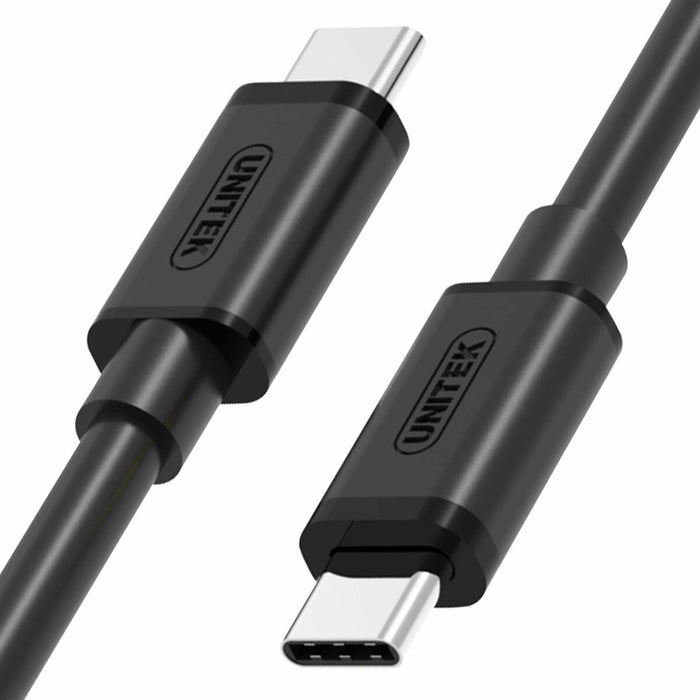 Cablu USB C Unitek Y-C477BK Negru 1 m