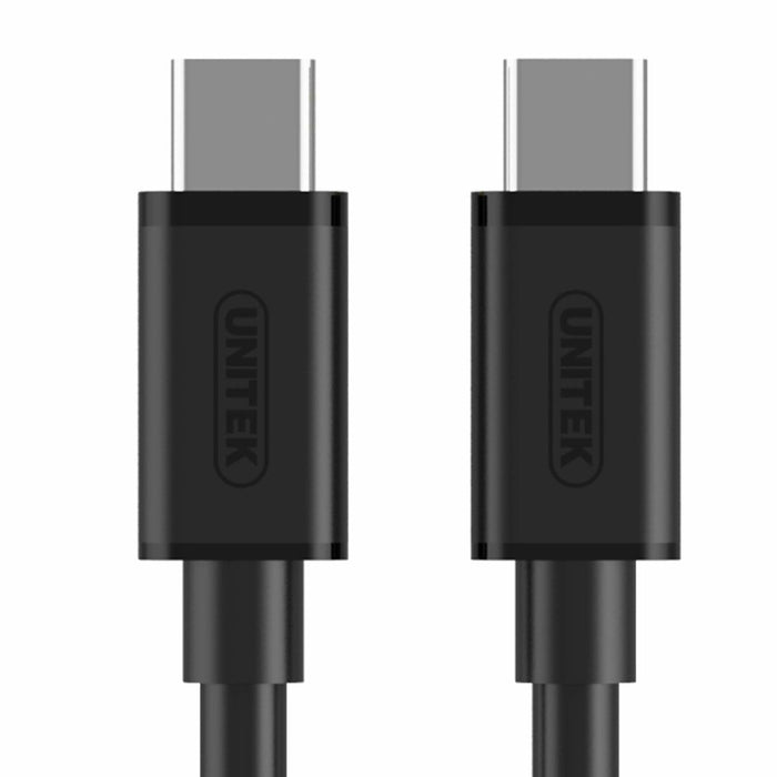 Cablu USB C Unitek Y-C477BK Negru 1 m
