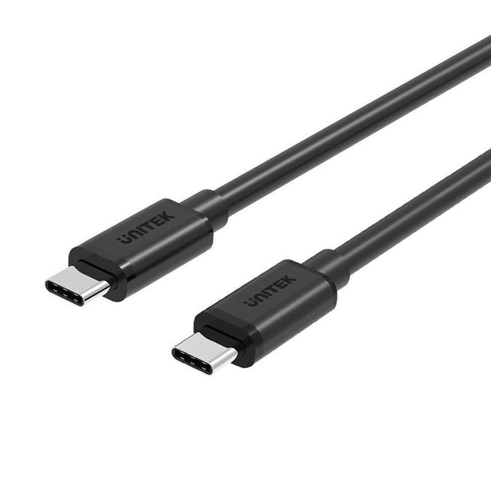 Cablu USB C Unitek Y-C477BK Negru 1 m