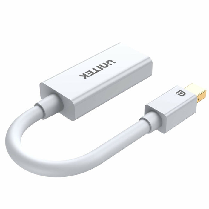 Adaptor Mini DisplayPort la HDMI Unitek Y-6331 Alb 20 cm