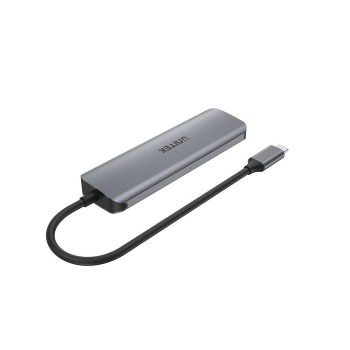 Hub USB Unitek P5+ Gri