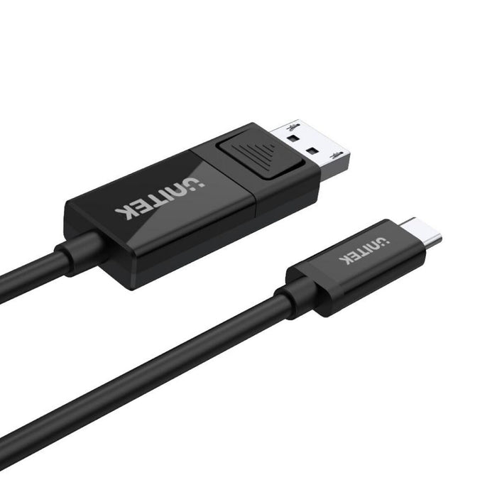 Cablu USB-C la DisplayPort Unitek V1146A Negru 1,8 m