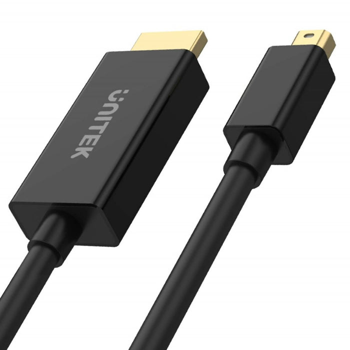 Adaptor Mini Display Port la HDMI Unitek V1152A Negru 2 m