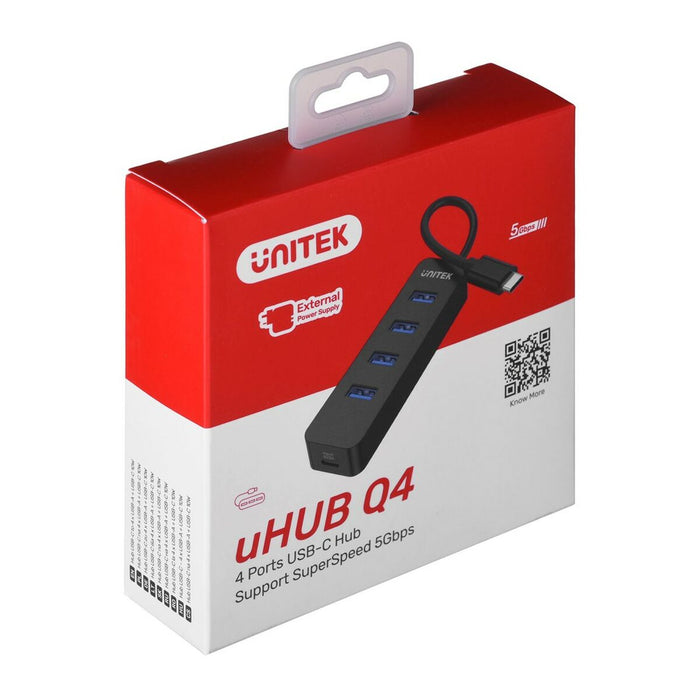 Hub USB Unitek H1117B Negru 10 W