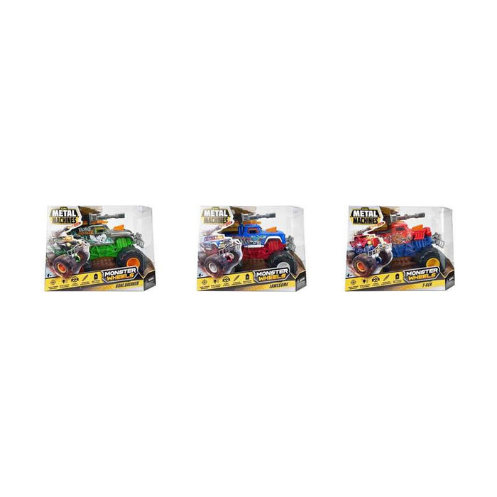 Monster Truck Zuru Metal Machines Sunet Lumini