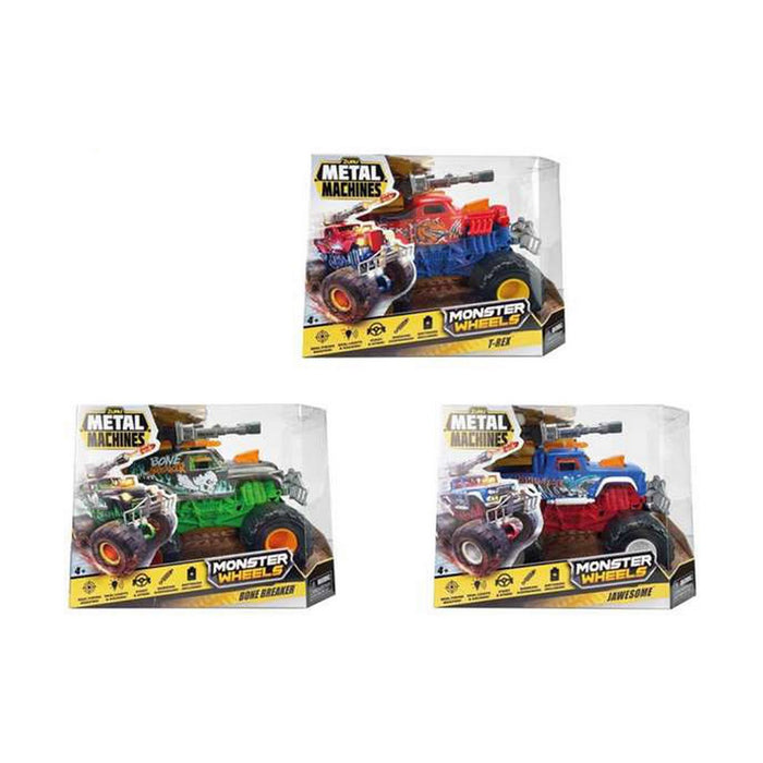 Monster Truck Zuru Metal Machines Sunet Lumini