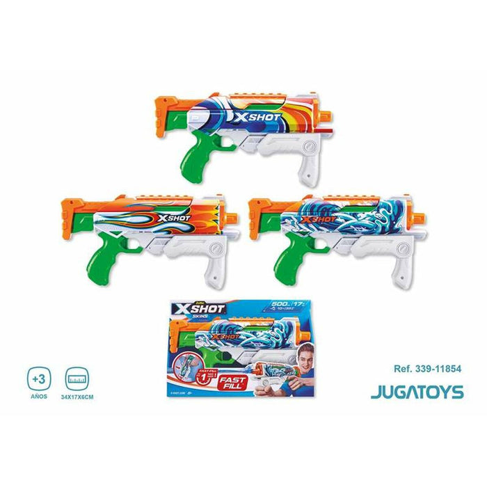 Pistol cu Apă X-Shot Skins Hyperload Fast-Fill 34 x 17 x 6 cm
