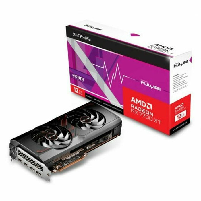 Placă Grafică Sapphire 11335-04-20G AMD AMD RADEON RX 7700 XT GDDR6 12 GB