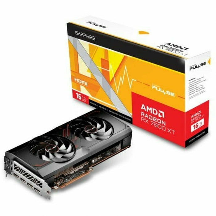 Placă Grafică Sapphire 11330-02-20G AMD AMD RADEON RX 7800 XT 16 GB GDDR6