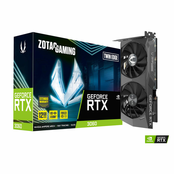 Placă Grafică Zotac RTX 4060 GeForce RTX 3060 12 GB GDDR6