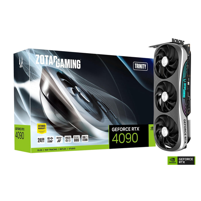 Placă Grafică Zotac GAMING GeForce RTX 4090 Trinity NVIDIA GeForce RTX 4090 GDDR6X 24 GB