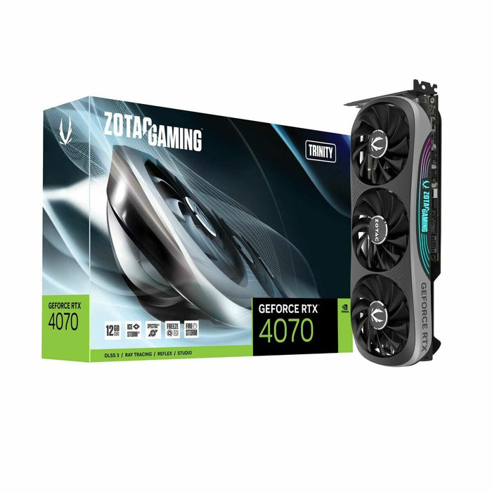 Placă Grafică Zotac GeForce RTX 4070 Trinity GEFORCE RTX 4070 12 GB GDDR6X