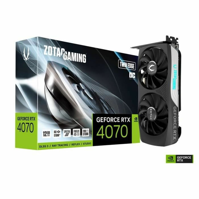 Placă Grafică Zotac GeForce RTX 4070 Twin Edge OC GEFORCE RTX 4070 12 GB GDDR6X