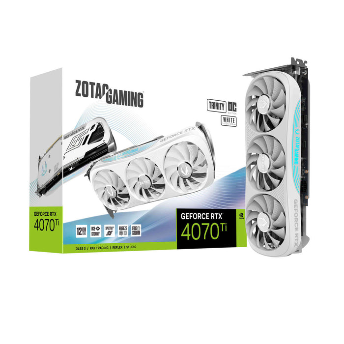 Placă Grafică Zotac ZT-D40710Q-10P GeForce RTX 4070 Ti 12 GB GDDR6X