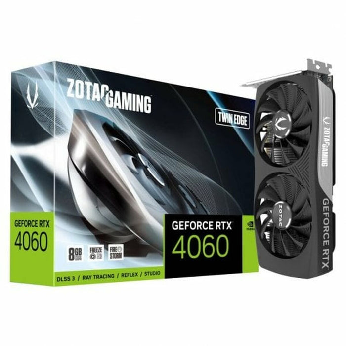 Placă Grafică Zotac GeForce RTX 4060 8 GB GDDR6 Geforce RTX 4060