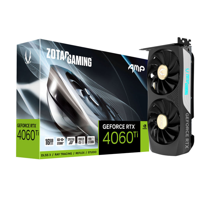 Placă Grafică Zotac ZT-D40620F-10M Geforce RTX 4060 Ti 16 GB GDDR6