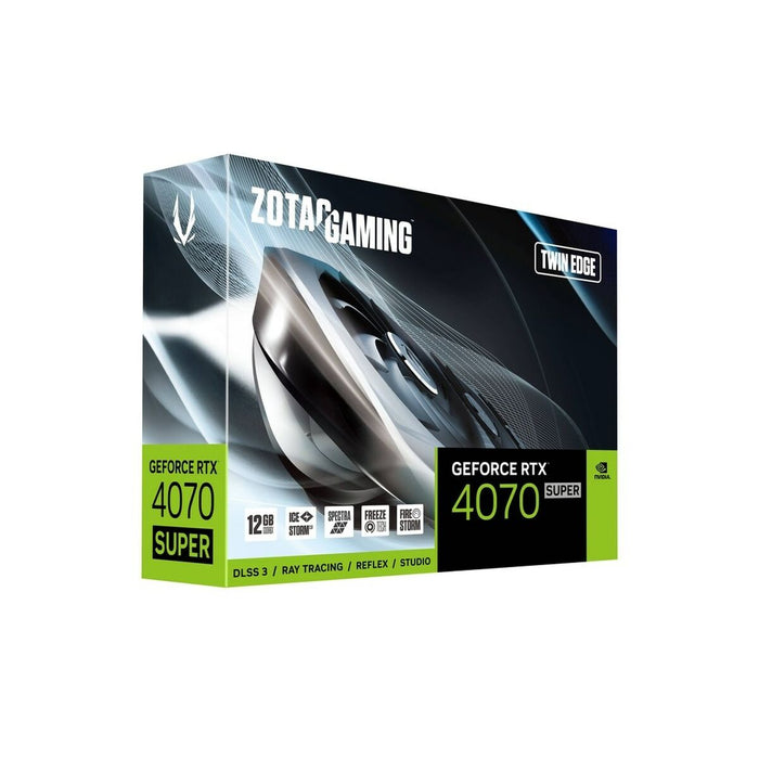 Placă Grafică Zotac RTX 4070  RTX 4070 SUPER 12 GB GDDR6X