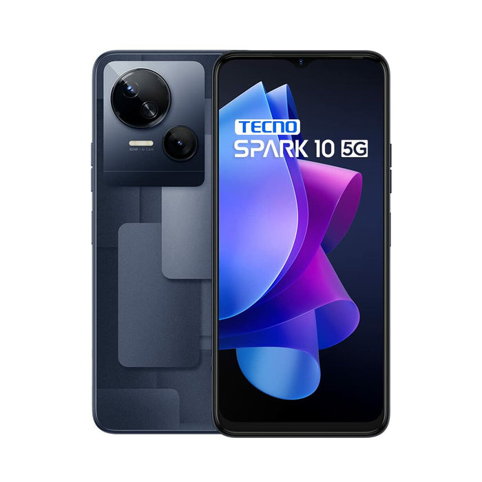 Smartphone Tecno Spark 10 6,56" DIMENSITY 6020 Mediatek Dimensity 6020 4 GB RAM 64 GB Negru