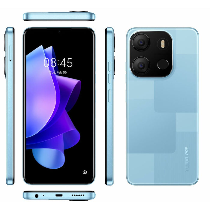 Smartphone Tecno Pop 7 6,6" 2 GB RAM 64 GB Albastru Negru