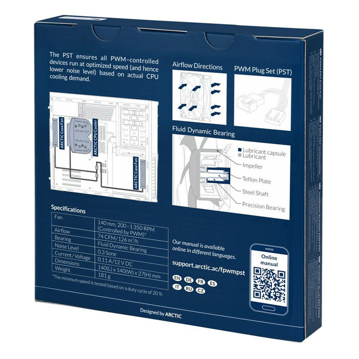 Ventilator de Unitate Arctic Cooling ACFAN00091A                     Ø 14 cm (1 Unități)