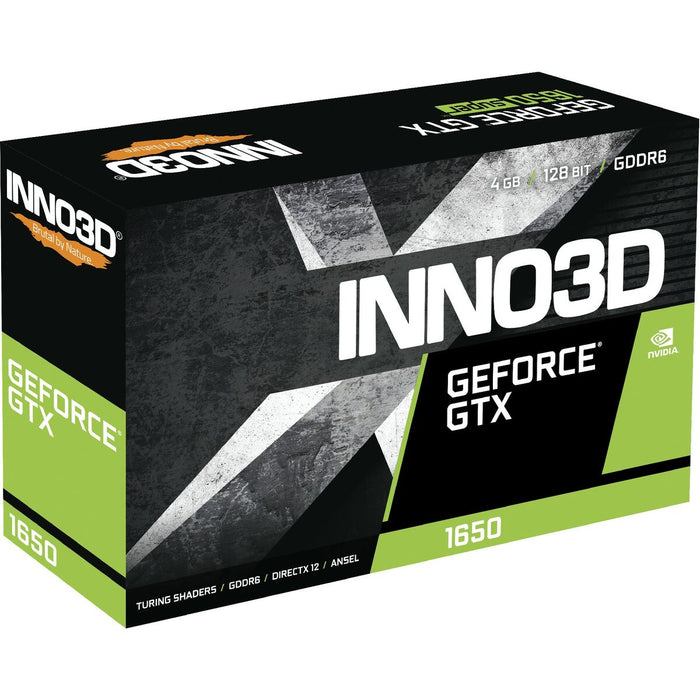 Placă Grafică INNO3D N16502-04D6X-171330N GeForce GTX 1650 4 GB GDDR6