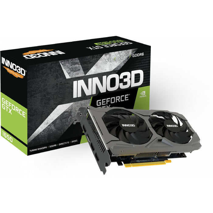 Placă Grafică INNO3D N16502-04D6X-171330N GeForce GTX 1650 4 GB GDDR6