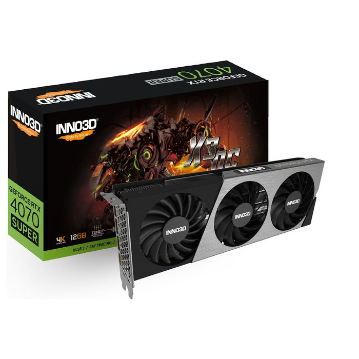 Placă Grafică INNO3D N407S3 12 GB GDDR6X RTX 4070 SUPER
