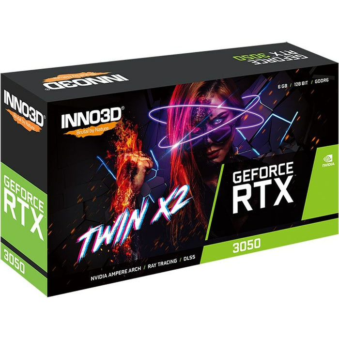 Placă Grafică INNO3D N30502-06D6-1711VA60 Nvidia GeForce RTX 3050 6 GB GDDR6