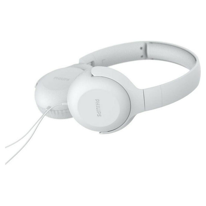 Căști cu Diademă Philips TPV UH 201 WT Alb Cu cablu