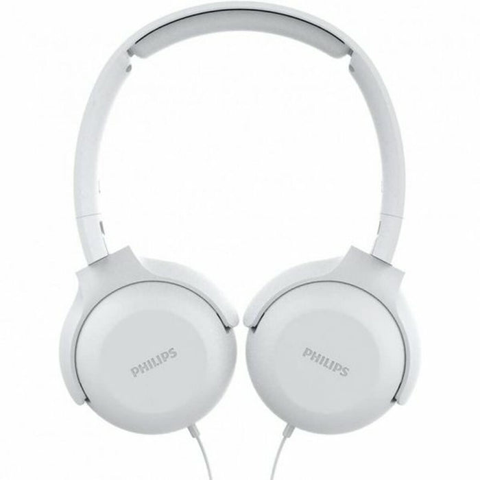 Căști cu Diademă Philips TPV UH 201 WT Alb Cu cablu