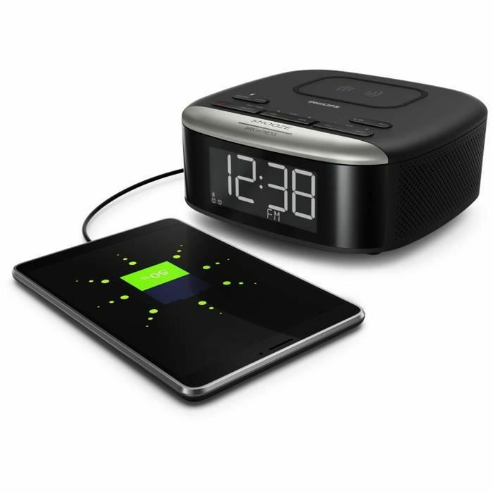 Radio Deșteptător Philips TAR7606/10 Alb Negru