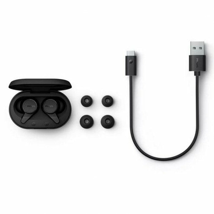 Căști cu Microfon Philips TAT1207BK/00 Negru