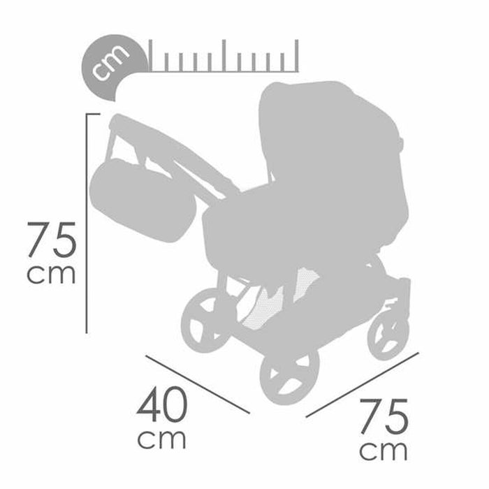 Cărucior pentru Păpuși Decuevas Gala 75 x 40 x 75 cm