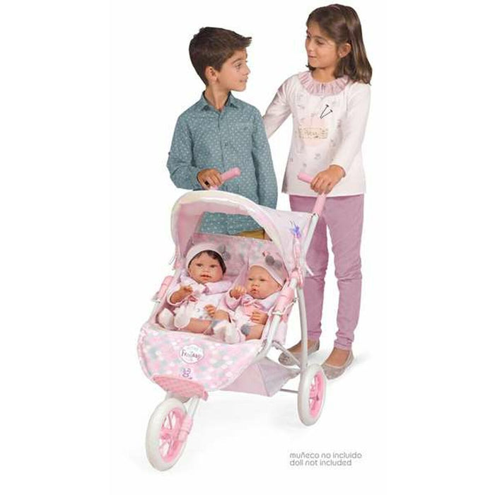 Cărucior pentru Păpuși Decuevas Fantasy Double 75 x 48 x 70 cm