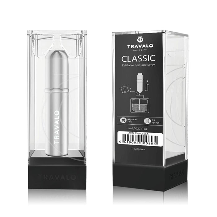 Pulverizator reîncărcabil Travalo Classic HD Argintiu 5 ml