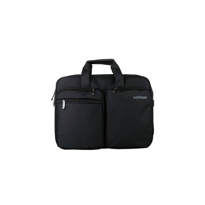 Servietă pentru Laptop Addison Preston 15 Negru Monocrom 15,6''