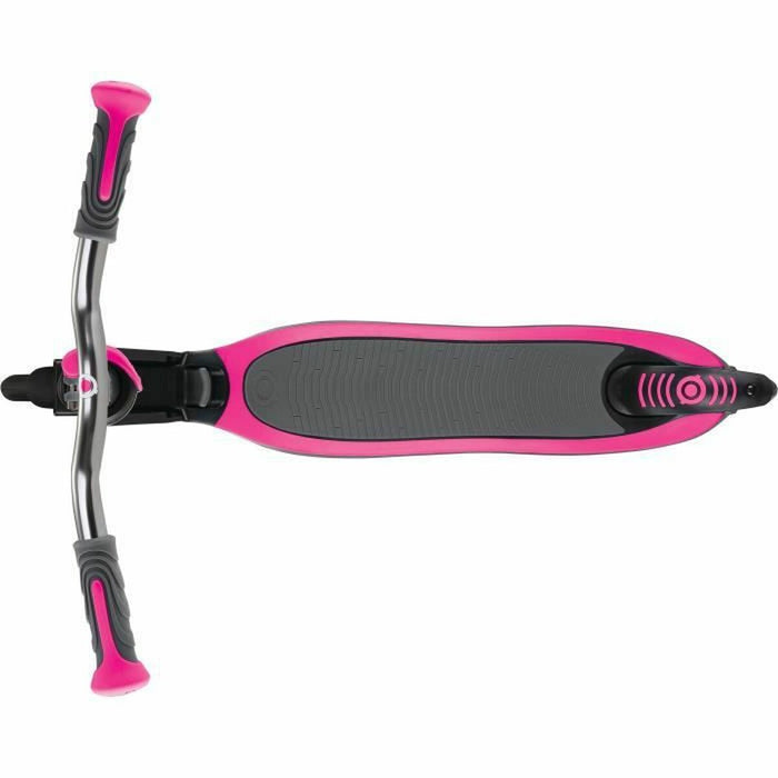 Trotinetă Globber Flow 125 Infantil Pliabil Roz Negru/Roz