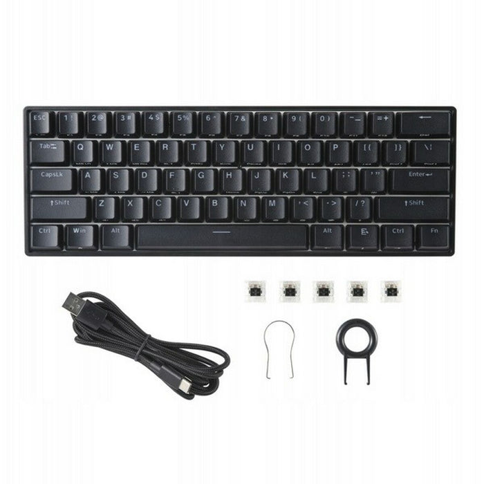 Tastatură mecanică Mad Catz KS63NMUSBL000-0 Negru Multicolor Monocrom